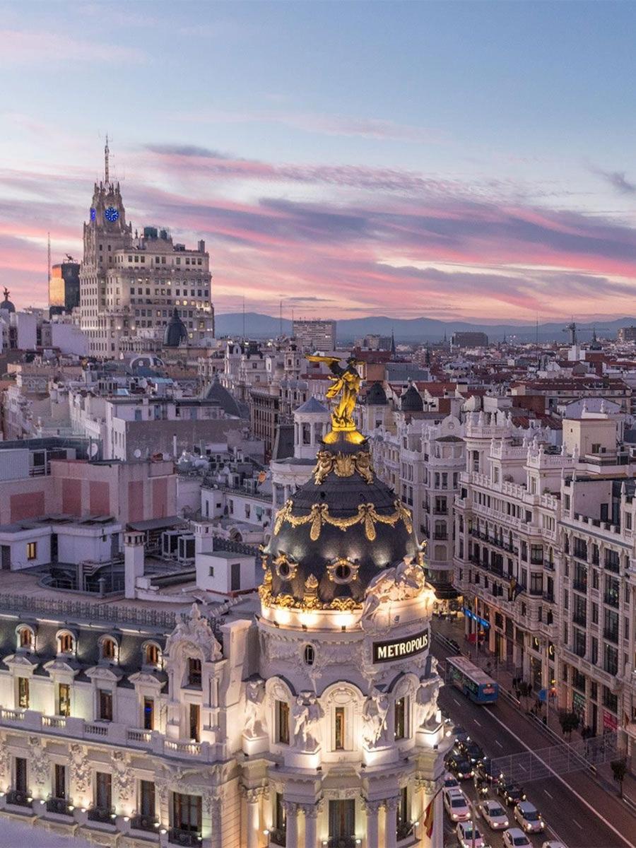 Apartament Penthouse Madrid View Zewnętrze zdjęcie