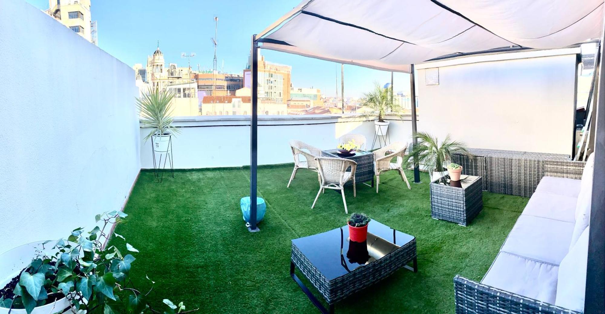 Apartament Penthouse Madrid View Zewnętrze zdjęcie