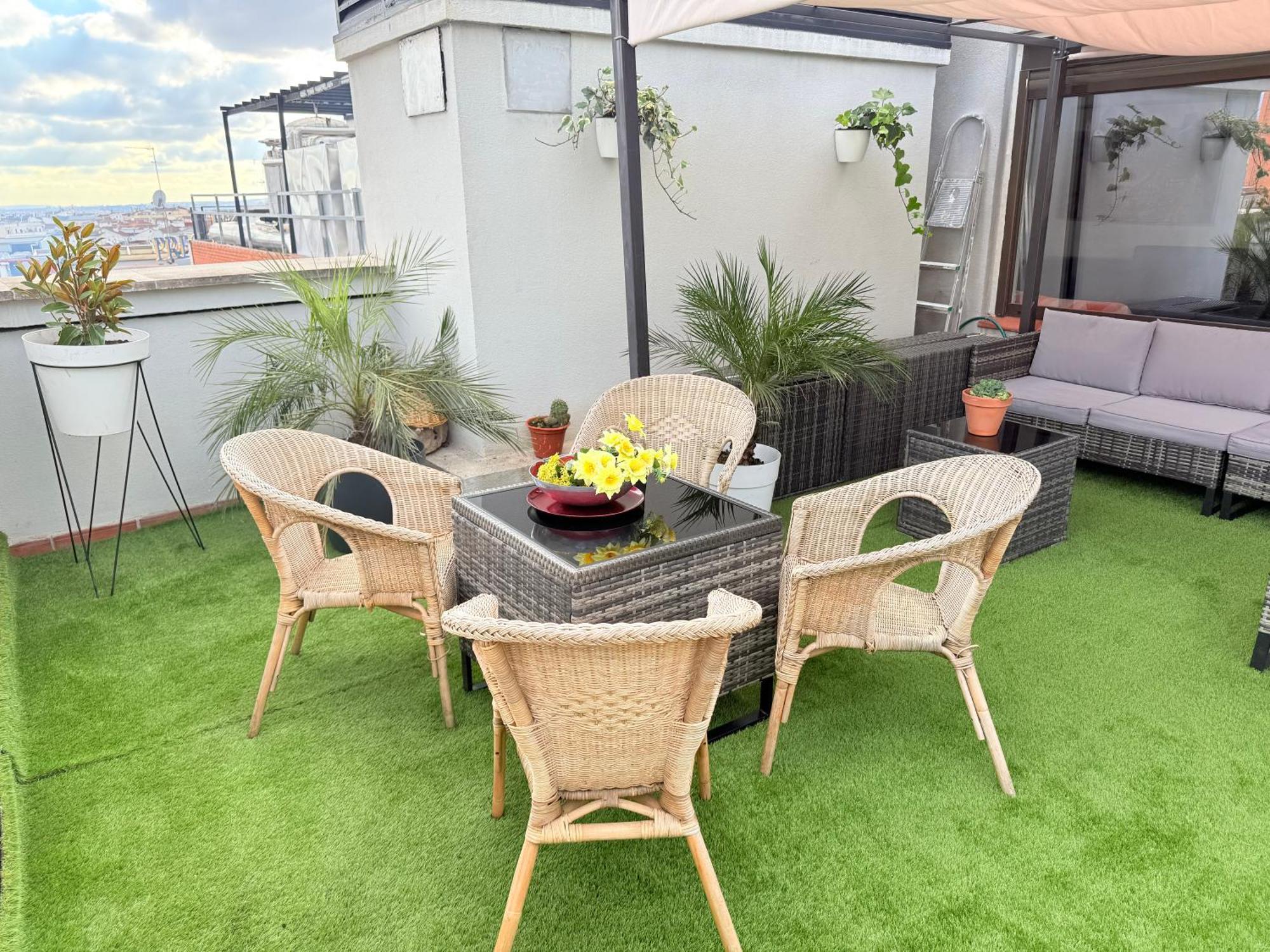 Apartament Penthouse Madrid View Zewnętrze zdjęcie